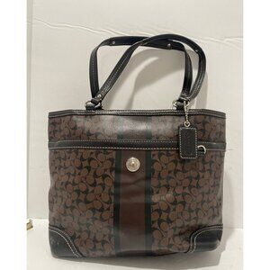 Coach Faux Leather Exterior Brown Bags & Handbags for Women